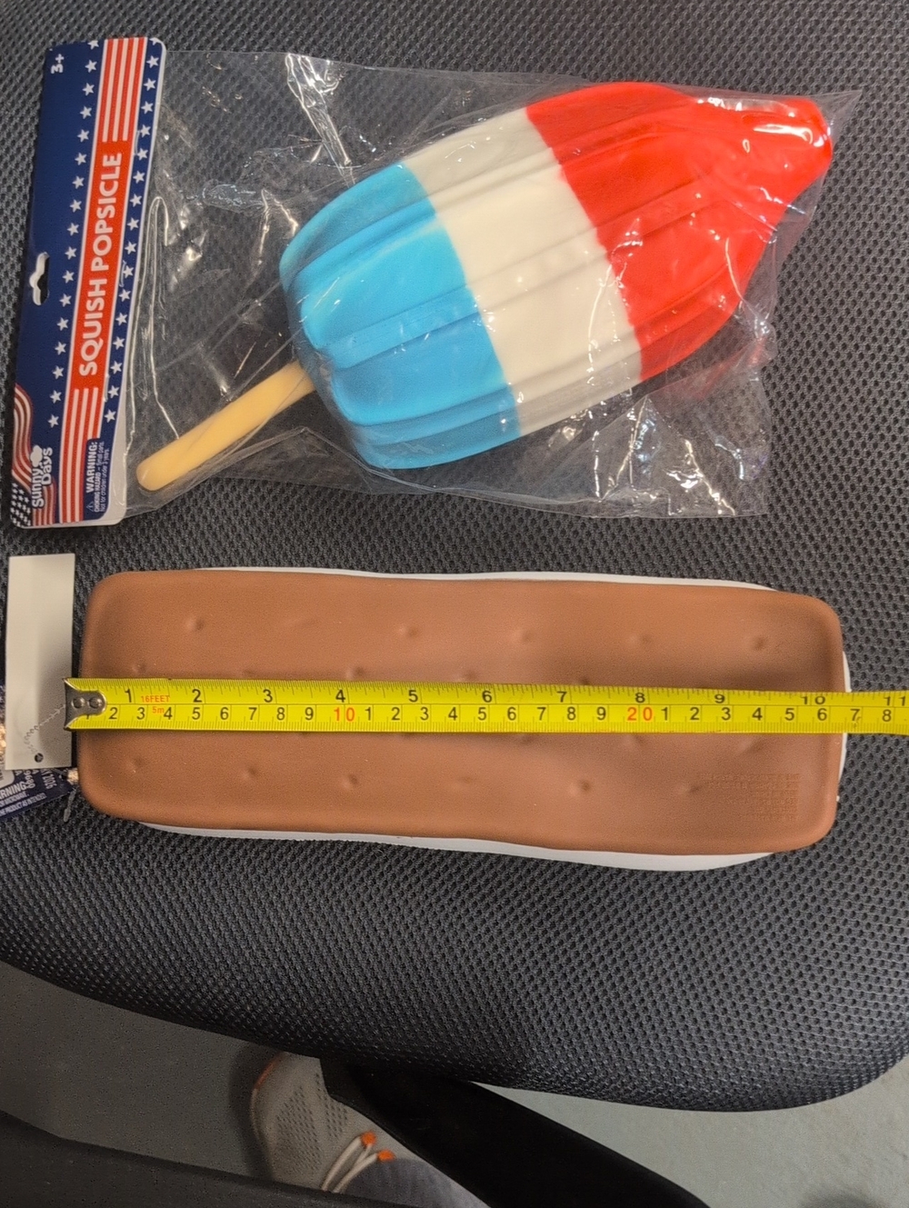 Jumbo Squishie Popsicle And Ice Cream Sandiwich Set - Picture 2 of 5